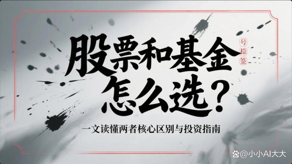 工程配资 股票和基金怎么选？一文读懂两者核心区别与投资指南