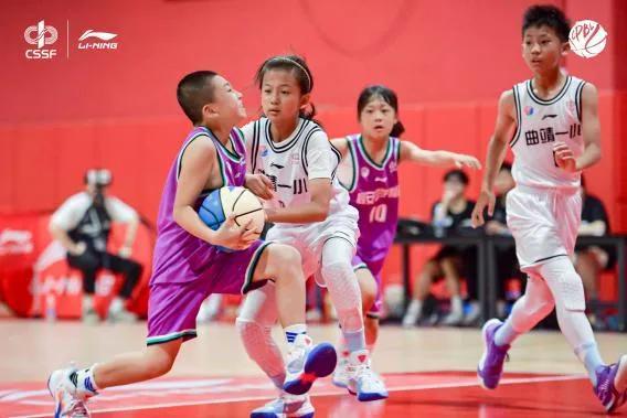中国小学生篮球联赛：U12男 海亮小学vs西园新村小学 小球员闪耀赛场