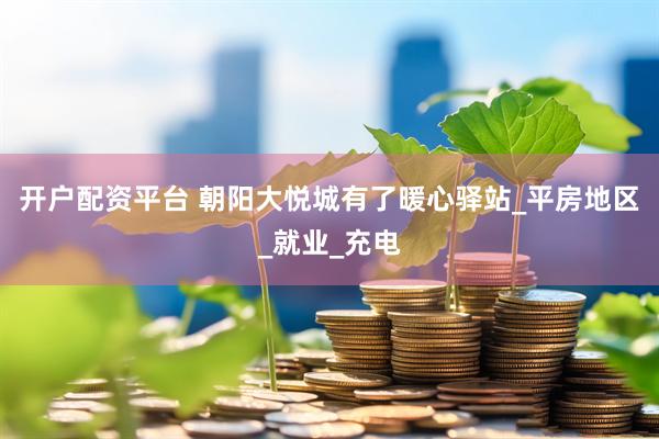 开户配资平台 朝阳大悦城有了暖心驿站_平房地区_就业_充电