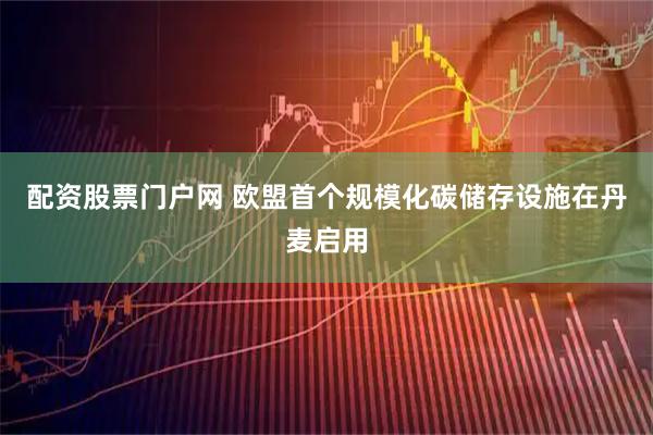 配资股票门户网 欧盟首个规模化碳储存设施在丹麦启用